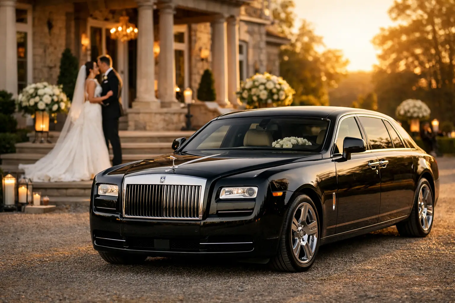 How Early to Book Wedding Limo Service