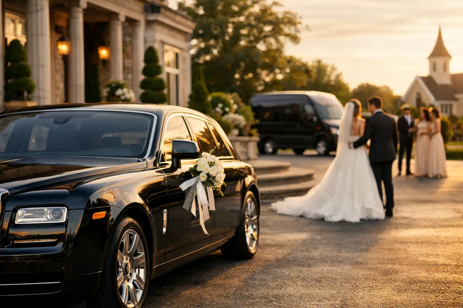 Multi Stop Wedding Transportation Example