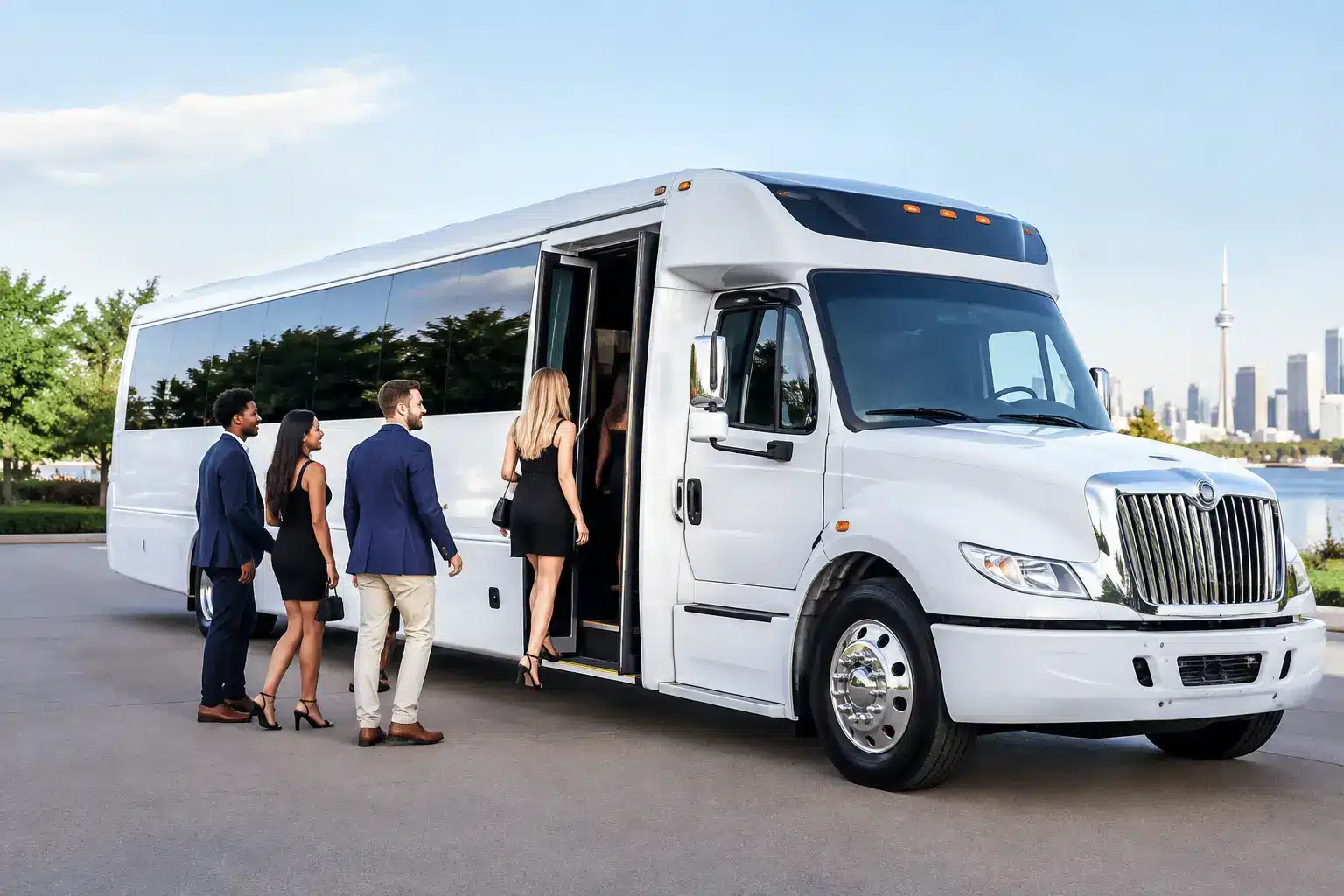 Party Bus Capacity Guide for Groups of 22 to 50